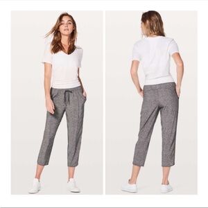 Lululemon Final Play Crop 23" Heather Lux Multi Black Size 2